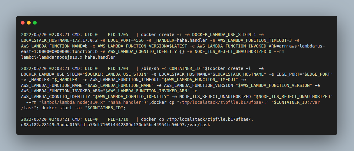 pspy docker create/cp/start