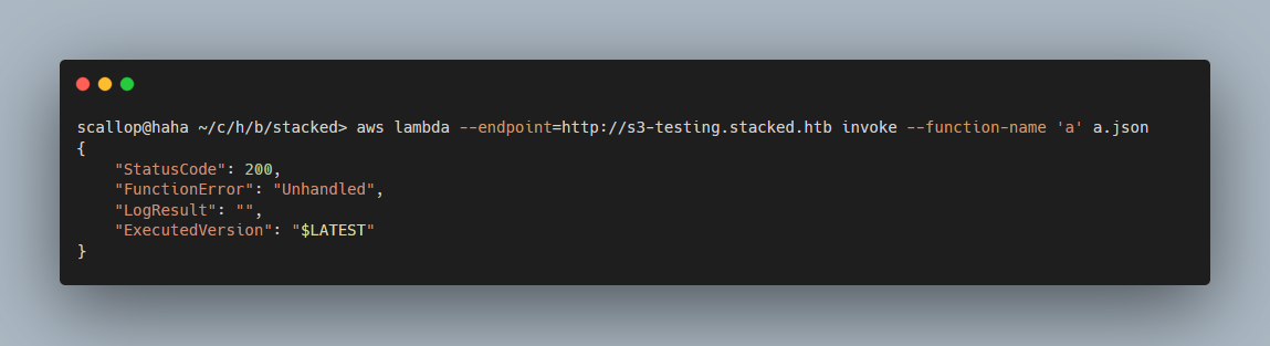 Invoke after injection